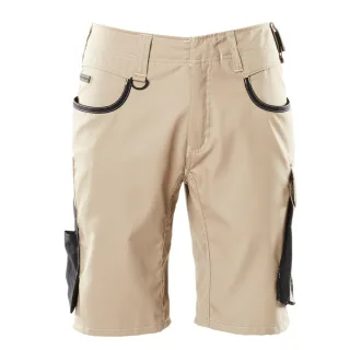 MASCOT Shorts UNIQUE Hellkhaki / Schwarz 60 - 18349-230-5509-C60