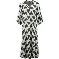 Key Largo Druckkleid WD HUGS v-neck (1-tlg)
