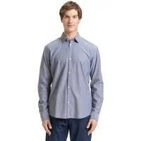 TOM TAILOR Denim Langarmhemd mit Knopfleiste
