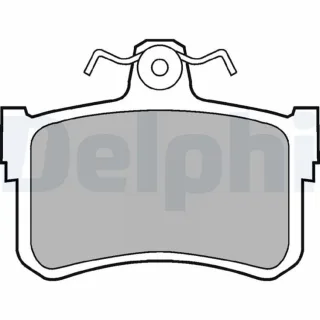 Delphi Bremsbel?ge hinten MG Mg Mgf Mgr Rover 800 1,8