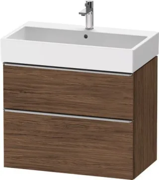 Duravit D-Neo Waschtischunterbau wandhängend Nussbaum dunkel Matt 784x442x625 mm - DE4373070210000 DE4373070210000