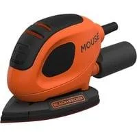Kompakt-Mouse BEW230K-QS, Deltaschleifer orange/schwarz, 55 Watt, Koffer