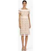 Kraimod Cocktailkleid mit Carmen-Ausschnitt