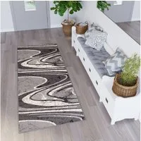 Tapiso Läufer DREAM, rechteckig, Höhe: 8 mm, Flur, Meterware, Korridor, Kurzflor