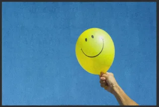 Fussmatte Luftballon 4673 | Größe: 60 cm x 45 cm