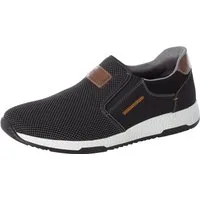 Rieker Slip-On Sneaker Casual Slipper, Freizeitschuh, Schlupfschuh mit Kontrastnaht