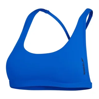 Speedo - Bikini Oberteil für Damen, Runder Auschnitt (Blau)