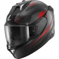 Shark Motorradhelm Skwal i3 Mekarium Helm, antifog beschichtet,vorbereitet für Kommunikationssystem,geeignet