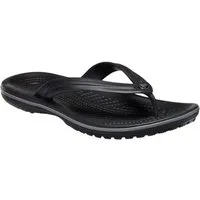 Crocs Zehensandalen Crocband Flip schwarz/grau - 1 Paar Badeschuh