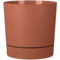 Scheurich Übertopf 29/235 PLANO+, Pflanzgefäß aus Kunststoff, ØxH: 28,8x29 cm