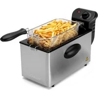 BOMANN Fritteuse FR 2264 CB, 3L Kapazität, Kaltzonentechnik, 2000W
