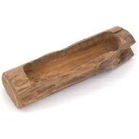 DESIGN DELIGHTS Dekoschale Naturholzschale "FIORE 40", 40x13 cm (BxT), Holz massivholz, Holzsch