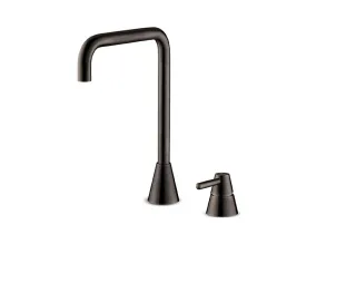 JEE-O cone Zweiloch-Waschtischarmatur hoch, gun metal, 900-1776 900-1776