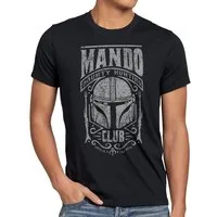 style3 T-Shirt Mando baby yoda bounty hunter star mandalorian wars