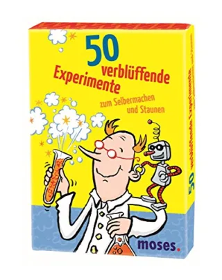 moses. Verlag 21066 - 50 verblüffende Experimente zum Selbermachen und Staunen