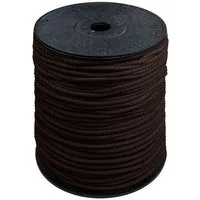 maDDma Seil 200m Polyester-Seil Ø 5,5mm, Farbwahl, dunkelbraun