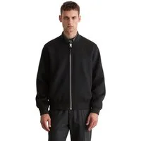 Marc O'Polo Blouson regular fit aus recyceltem Woll-Mix