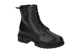 S. Oliver Damen Stiefeletten 5-25210-43 Black Chunky Boots Soft Foam