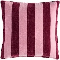 Next Dekokissen Kissen mit Chenille-Streifen 50 x 50 cm