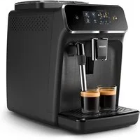 Philips Kaffeevollautomat EP2220/10 2200 Serie, 2 Kaffeespezialitäten, Panarello Milchschäumer, anpassbarer Aromastärke