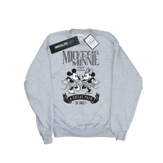 Disney - "Great Pair" Sweatshirt für Damen (Grau meliert)