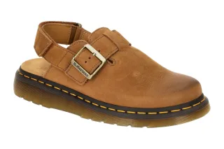 Dr. Martens Damen Pantoletten JORGE II 31568200 Desert Brown Echtleder Gummis...