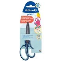 Pelikan Universalschere Pelikan 803502 griffix® Schulschere blau 14 cm rechts Blisterkarte