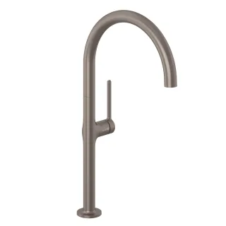 KLUDI-REEF Spültisch-Einhandmischer seitliche Bedienung Brushed Gunmetal 50803N275
