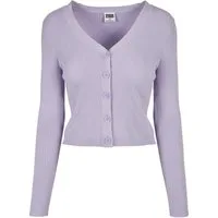 URBAN CLASSICS Cardigan Urban Classics Damen Ladies Short Rib Knit Cardigan (1-tlg)