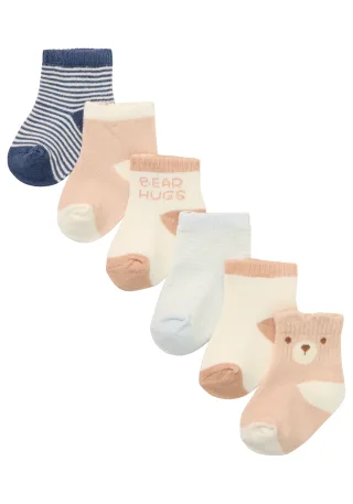 HUGGIES babywear Socken "HGHB 6PK SOCKS" 6 Paar tlg.