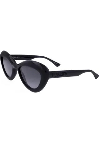 Moschino Damen 55mm schwarze Sonnenbrille MOS163-S-807-55