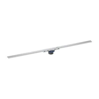 Geberit CleanLine 50 Duschrinne 154446KS1 30-90 x 3 cm, Edelstahl gebürstet, bodeneben
