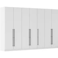 OTTO home Kleiderschrank Mehrzweckschrank Aktenschrank Möbel Mietswohnung Schlafzimmer AVOLA (3 verschiedene Ausstattungen BASIC/CLASSIC/PREMIUM (inkl. SOFT-CLOSE) mit hochwertigen Stangengriffen in Schwarz aus Metall MADE IN GERMANY