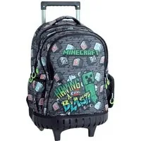 Minecraft Kinderrucksack Minecraft Metro Art Rollrucksack, 46 cm Tasche (1-tlg)