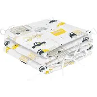Amilian Bettnestchen - Bettumrandung 180x30 cm für Kinderbett 120x60 geeignet (Kopfschutz), (Nestchen, Kantenschutz), Umrandungen