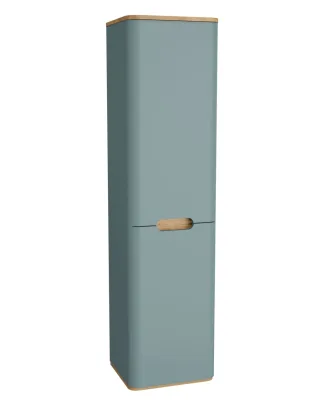 VitrA Sento Hochschrank mit Wäschekorb Türanschlag links Fjordgrün Matt,65908 65908