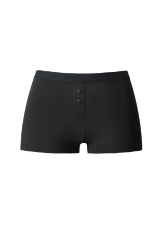 LASCANA - VIVANCE Boxershorts black - Gr. - 36