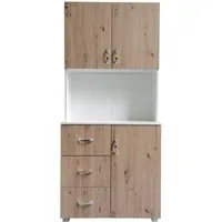 HTI-Line Küchenbuffet Küchenbuffet Blanca (Stück, 1-St., 1x Schrank Blanca, ohne Dekoration) Küchenschrank Hochschrank