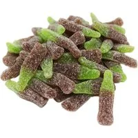 JAKE Süßigkeit, Jake Fruchtgummi saure Cola Flaschen Halal Sour Cola Bottles 1000g