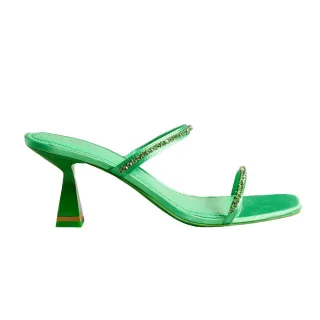 Ted Baker Rinita Diamante Damen Grünes Hohen Sandalen