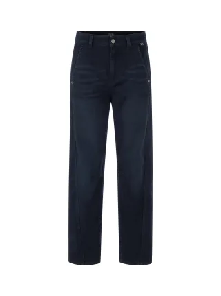 Marc Cain Pants - Jeans RUMA im Relaxed Fit mit O-Shape midnight blue - Gr. - 34