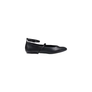 Armani Exchange Schwarze Polyester Plateau-Pumps
