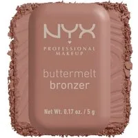 NYX PROFESSIONAL MAKEUP Bronzer BUTTERMELT BRONZE BRONZER, für einen natürlichen Glow, der den ganzen Tag lang hält