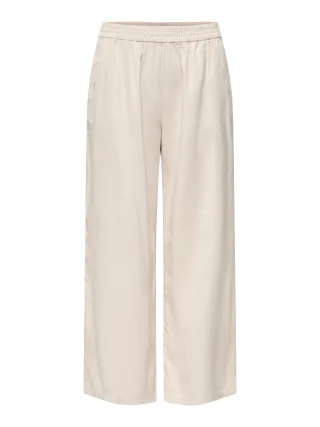 ONLY - ONLARIS LIFE CULOTTE PANTS WVN CC Pumice Stone - Gr. - XS
