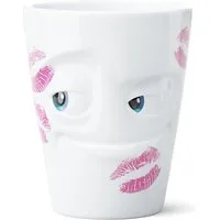 FIFTYEIGHT PRODUCTS Tasse FIFTYEIGHT Henkelbecher Movie Edition, Porzellan, Hartporzellan in bruchsicherer Hotelqualität