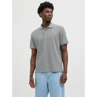 Jack & Jones Poloshirt JJEAUSTIN POLO SS NOOS Materialmix, regular fit