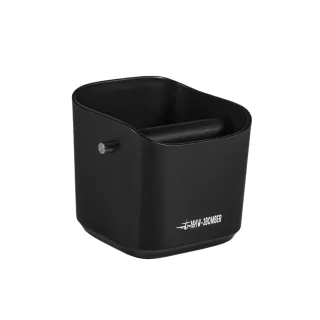 MHW-3BOMBER Coffee Espresso Square Knock Box 1200ML Large Capacity Coffee Waste Bin Espresso Puck Bin Espresso Grounds B
