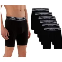 Qotton Boxershorts Langes Bein 6er Pack Baumwolle Boxershorts Unterwäsche Herren S-4XL