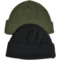URBAN CLASSICS Beanie Urban Classics Unisex Fleece Beanie 2-Pack (1-St)