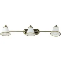 Licht-Erlebnisse Wandleuchte GRANDO, ohne Leuchtmittel, Badleuchte Wandlampe Jugendstil drehbar 67cm Lampe